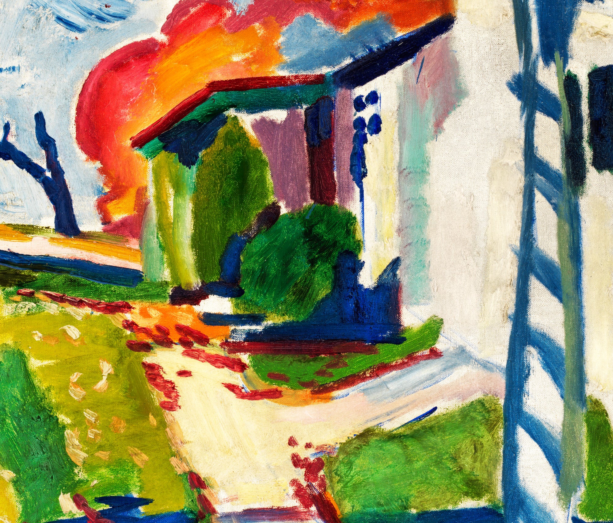 Henry Lyman Saÿen Fine Art Print : Grape Arbor