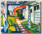 Henry Lyman Saÿen Fine Art Print : Grape Arbor