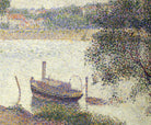 Georges Seurat Print : Gray Weather Grand Jatte