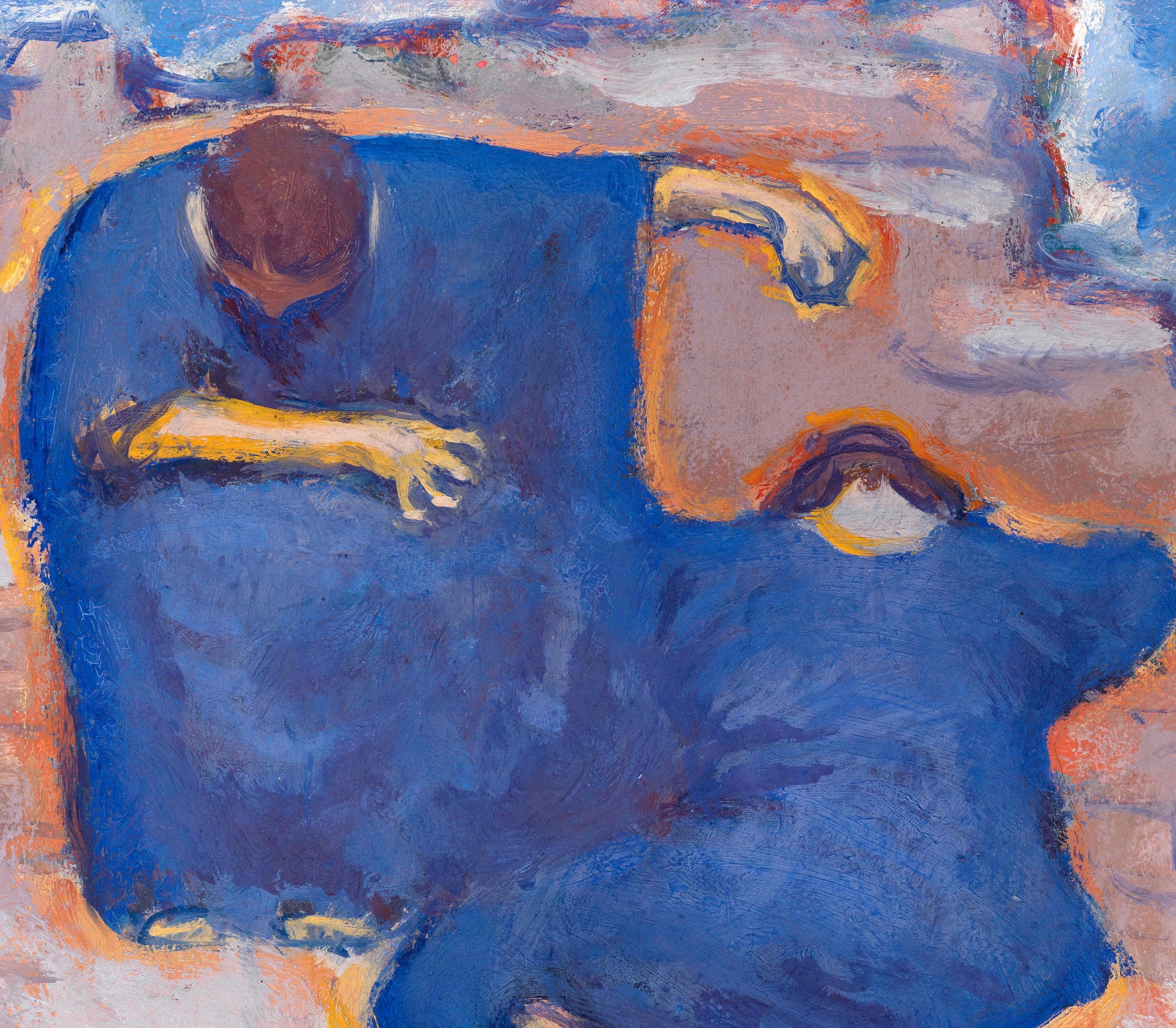 Koloman Moser Fine Art Print, Grieving Women