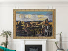 Max Beckmann, Grosser Steinbruch in Oberbayern (Large Quarry in Upper Bavaria) (1934) - New Objectivity