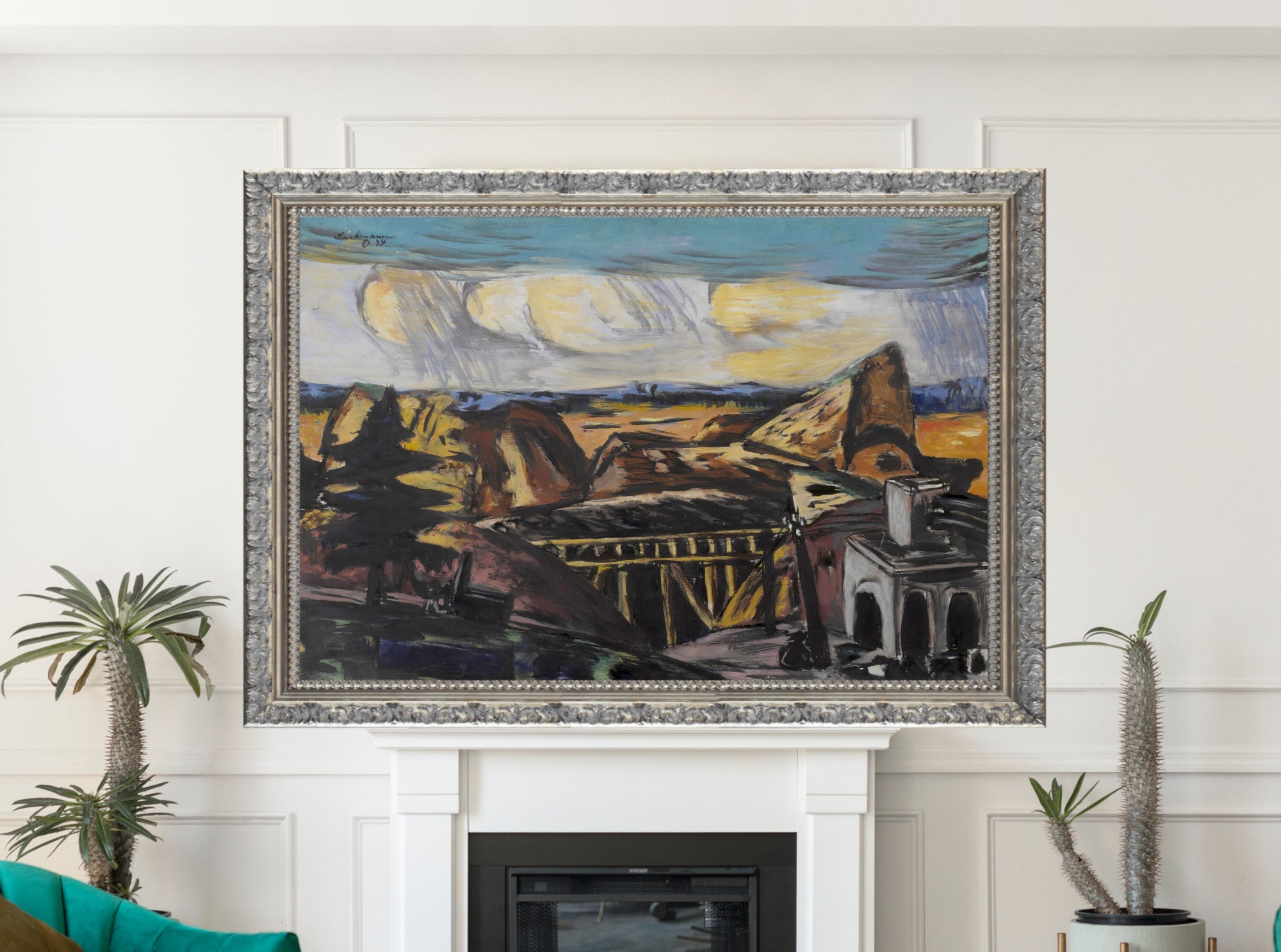Max Beckmann, Grosser Steinbruch in Oberbayern (Large Quarry in Upper Bavaria) (1934) - New Objectivity