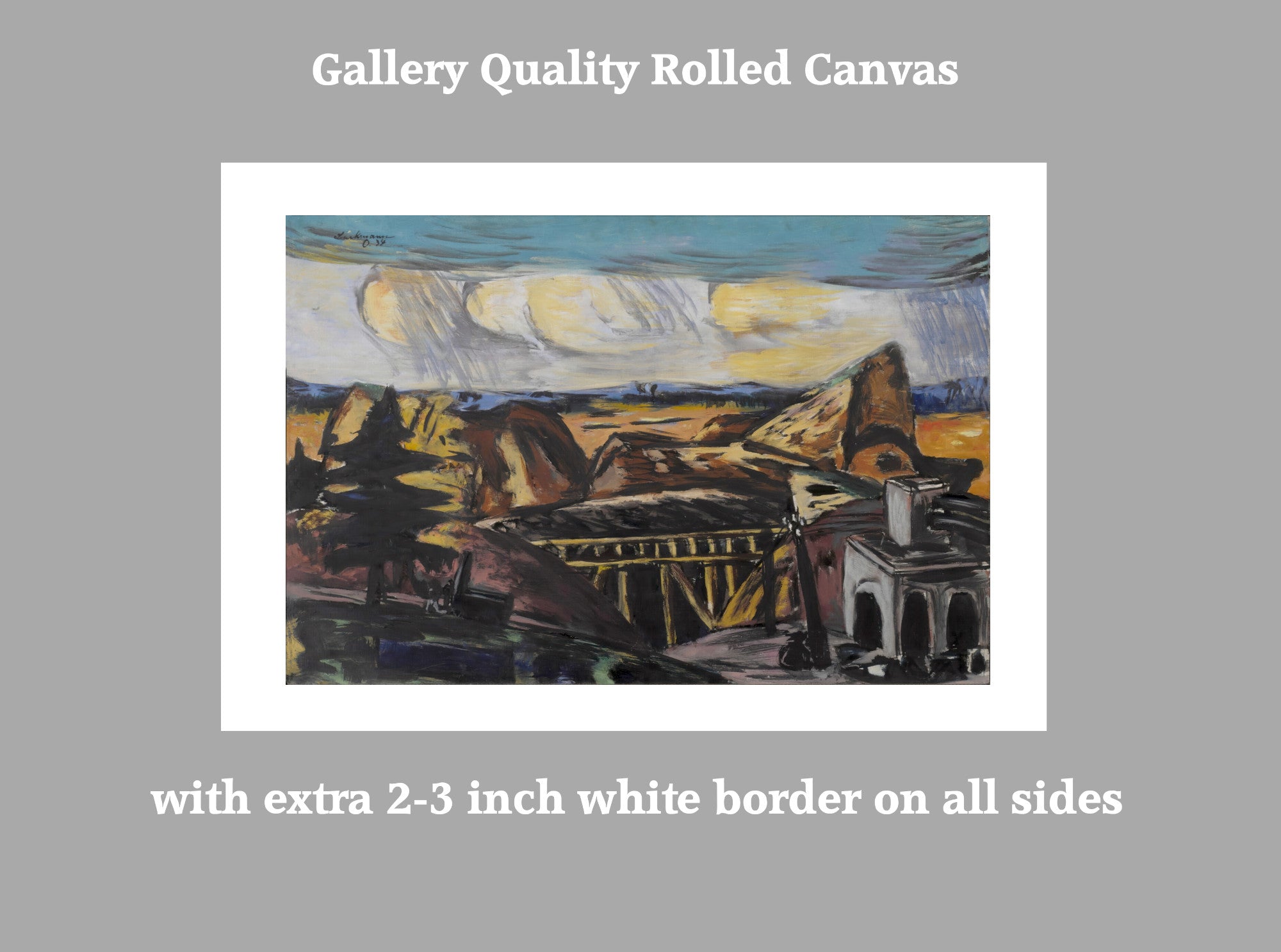 Max Beckmann, Grosser Steinbruch in Oberbayern (Large Quarry in Upper Bavaria) (1934) - New Objectivity