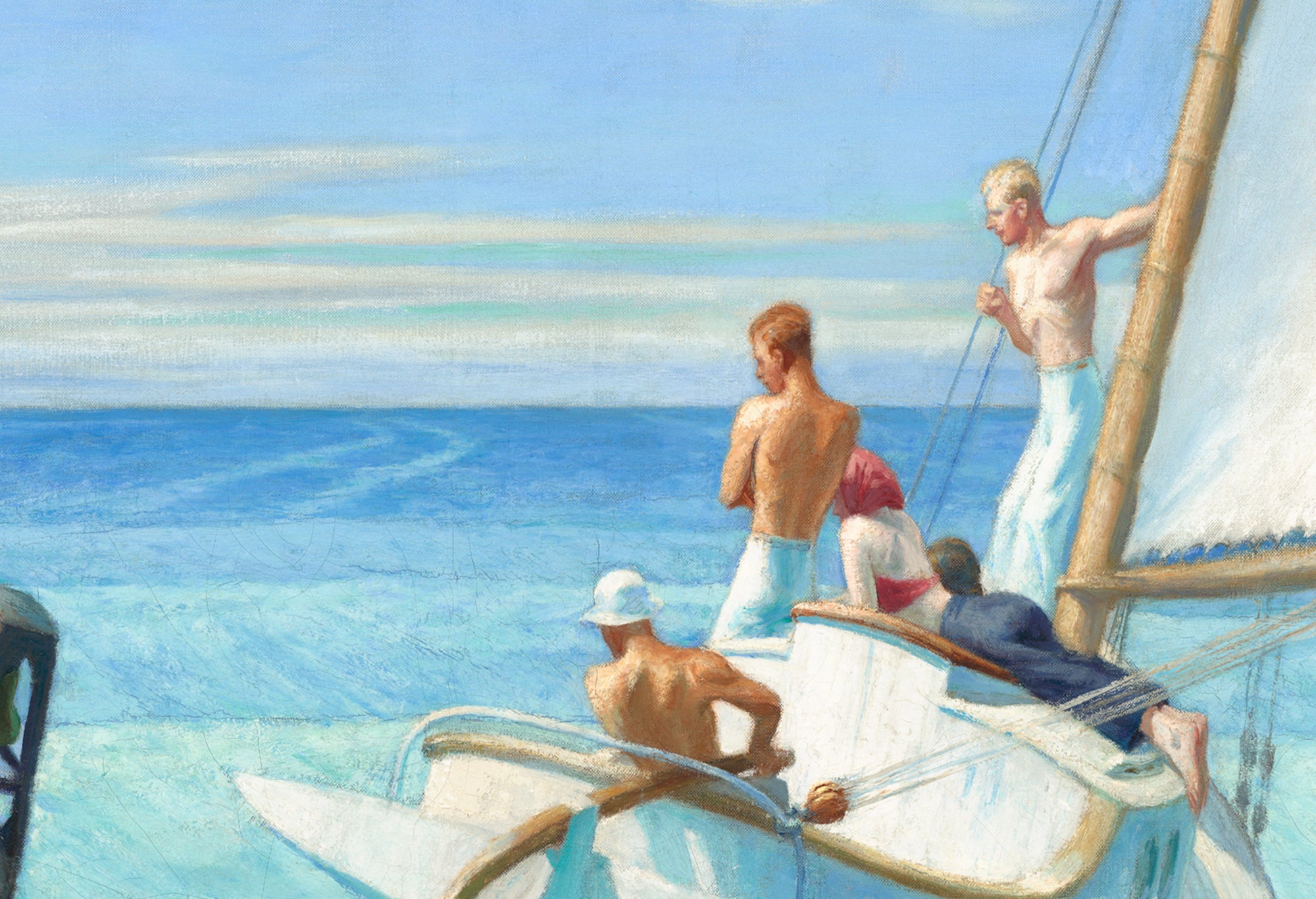 Edward Hopper Fine Art Print, Ground Swell