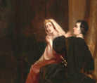 Richard Dadd Fine Art Print, Hamlet and his Mother; The Closet Scene