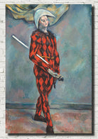 Paul Cézanne Post-Impressionist Fine Art Print, Harlequin