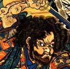 Utagawa Kuniyoshi, Japanese Fine Art Print, Hasebe Nobutsura during the taira attack on the takakura palace