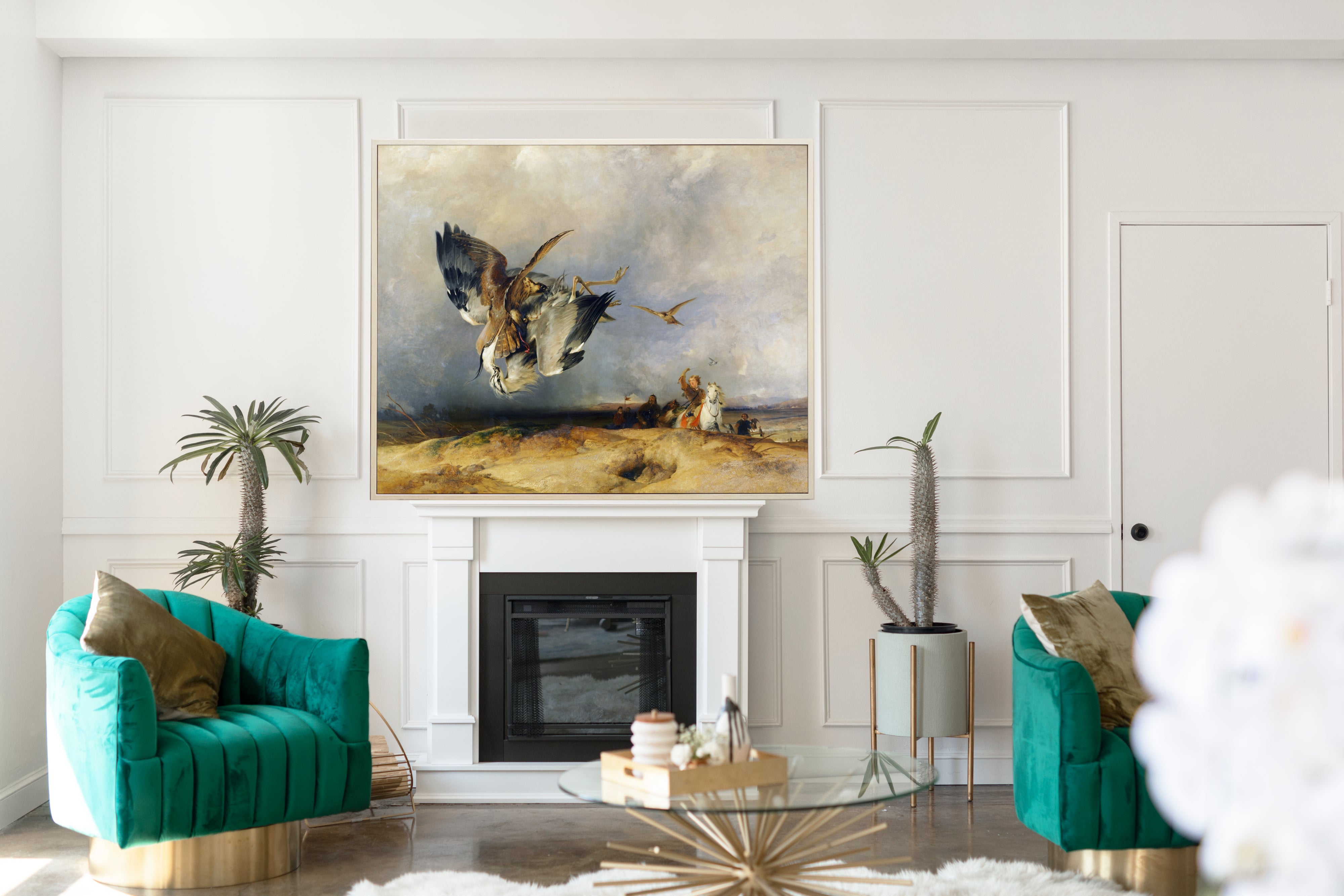Hawking, Edwin Landseer Fine Art Print