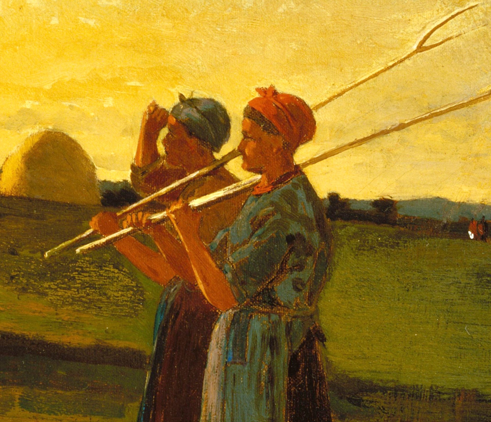 Winslow Homer Fine Art Print :  Haymakers