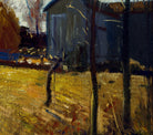 George Bellows Fine Art Print, Haystacks and Barn