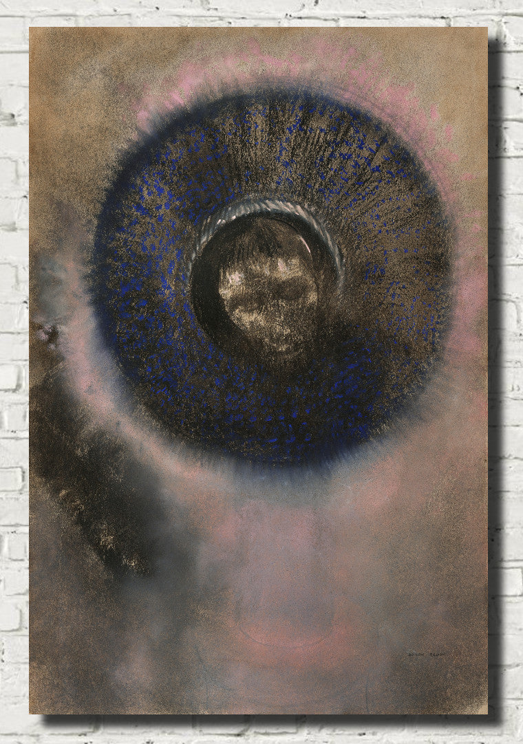 Head Within an Aureole, Odilon Redon Fine Art Print