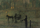 John Atkinson Grimshaw Fine Art Print: Heath Street Hampstead