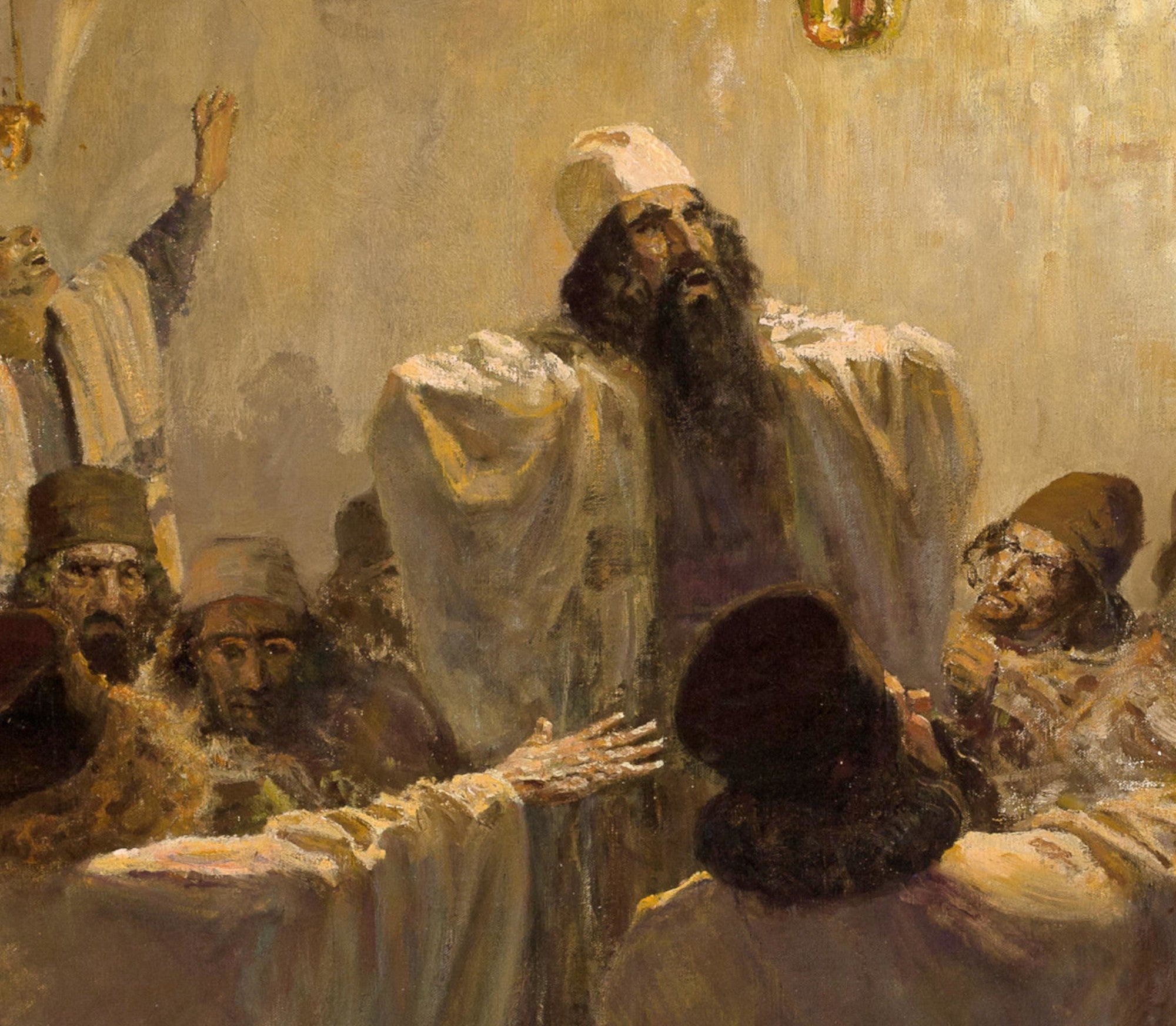 Vasily Polenov Fine Art Print, He is guilty of death