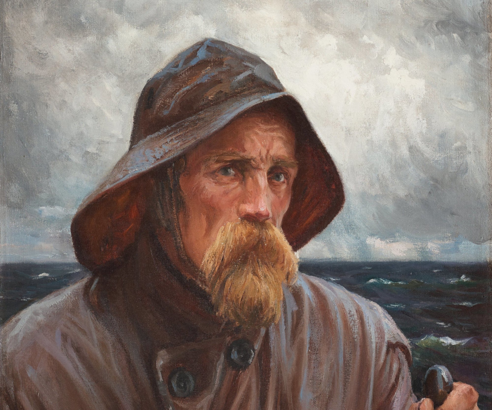 Albert Edefelt Fibe Art print, Helmsman (Sailor from Uusimaa)