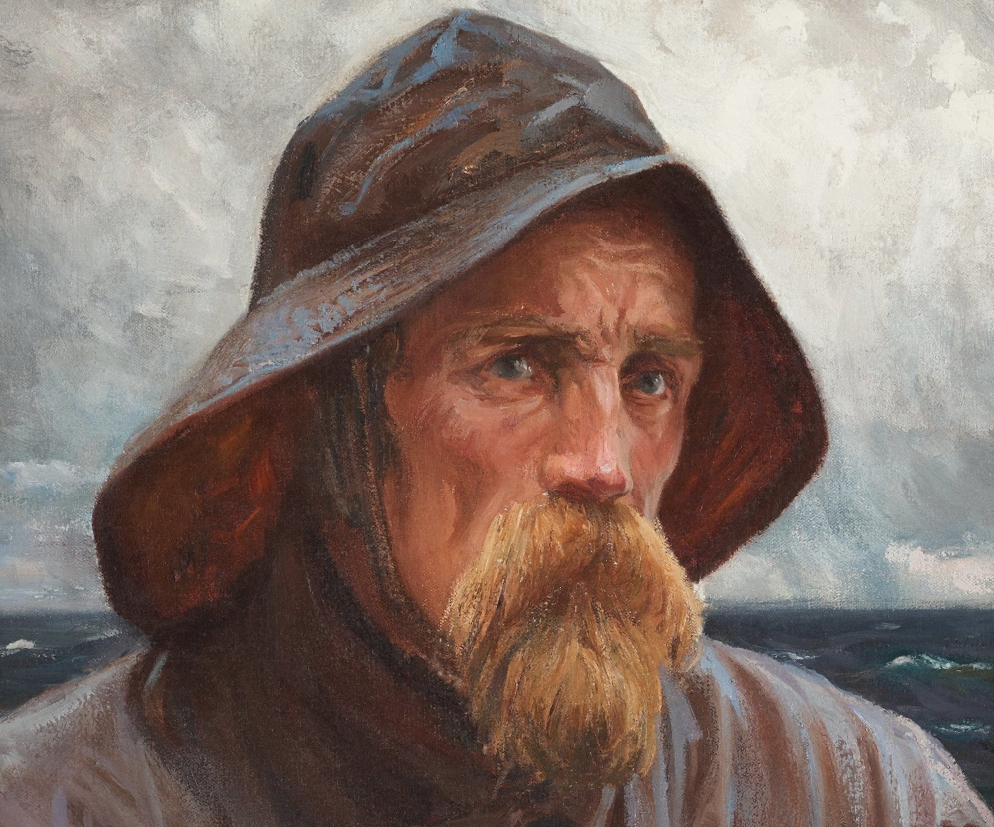 Albert Edefelt Fibe Art print, Helmsman (Sailor from Uusimaa)