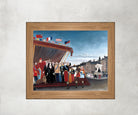 Henri Rousseau Framed Art Print, The Representatives of Foreign Powers Coming to Greet the Republic as a Sign of Peace