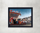 Henri Rousseau Framed Art Print, The Representatives of Foreign Powers Coming to Greet the Republic as a Sign of Peace