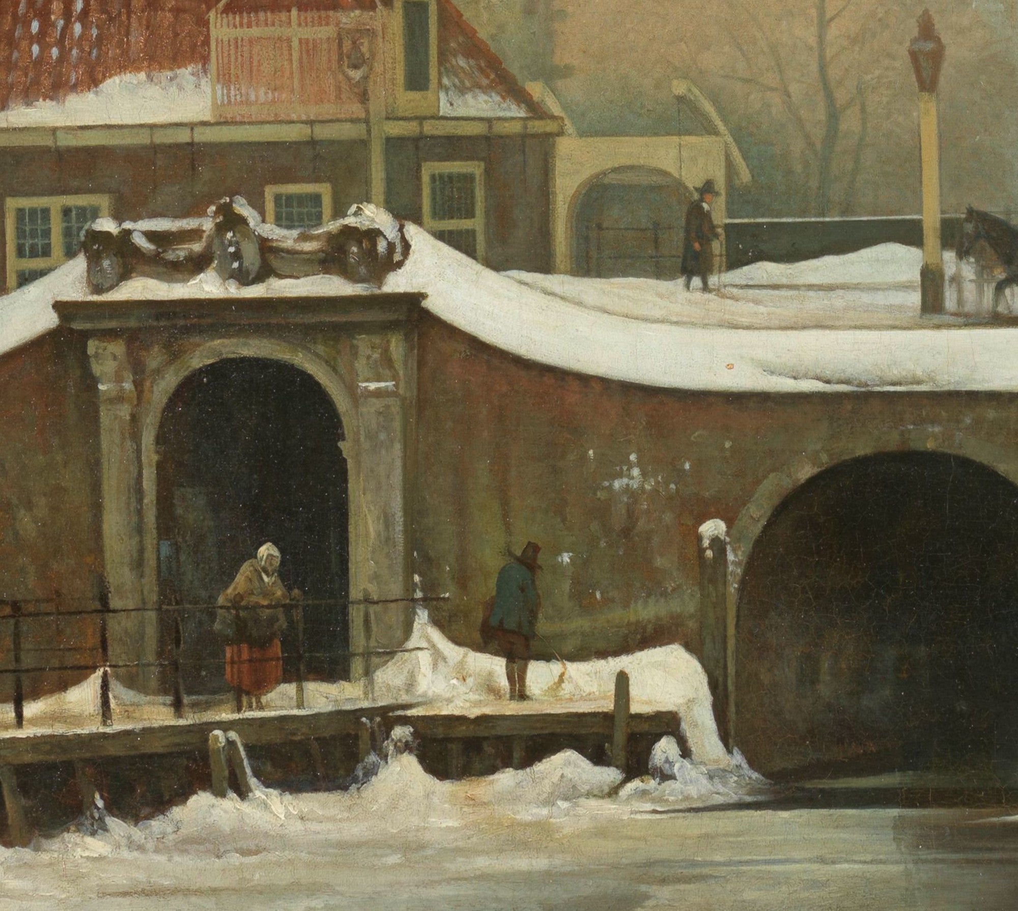 Wouter Johannes van Troostwijk Fine Art Print, Het Raampoortje in Amsterdam