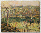 High Bridge, Early Moon, Ernest Lawson Fine Art Print