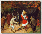 His Majesty Receives, William Holbrook Beard Fine Art Print