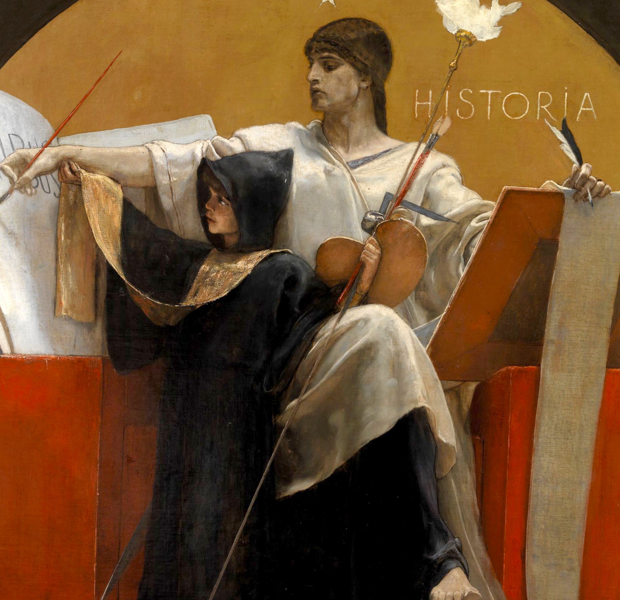 Nikolaos Gyzis Fine Art Print, Historia