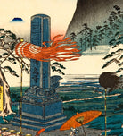 Kawanabe Kyōsai, Japanese Art, Historic spots at Urashima
