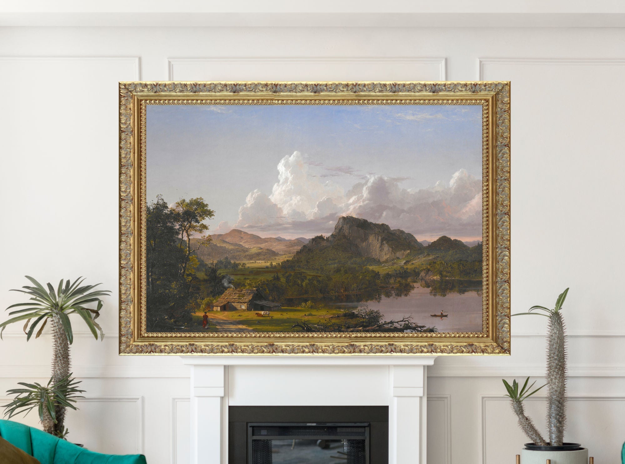 Frederic Edwin Church, Home by the Lake