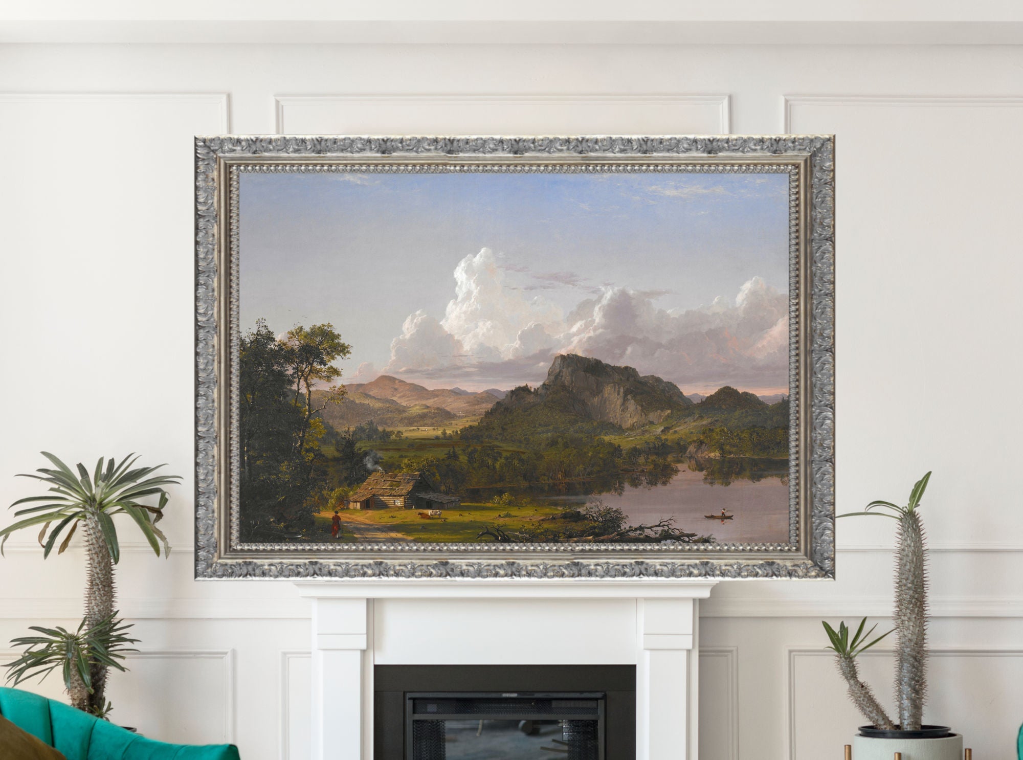 Frederic Edwin Church, Home by the Lake