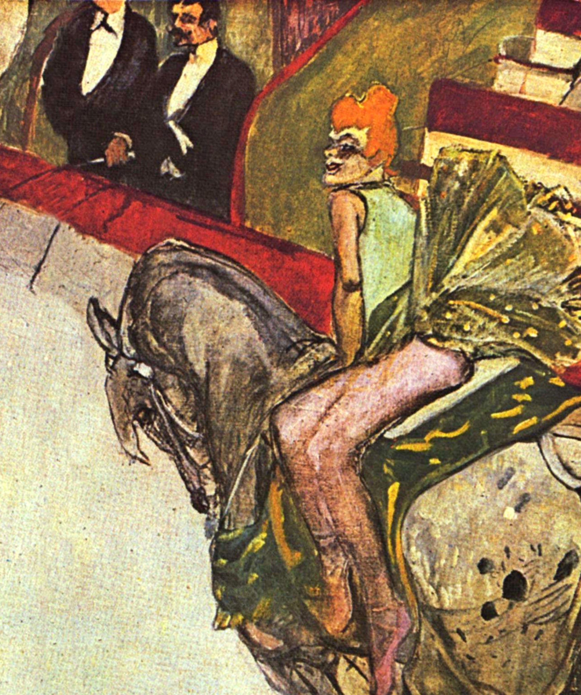 Henri de Toulouse-Lautrec Fine Art Print, Horse Rider in Fernando Circus