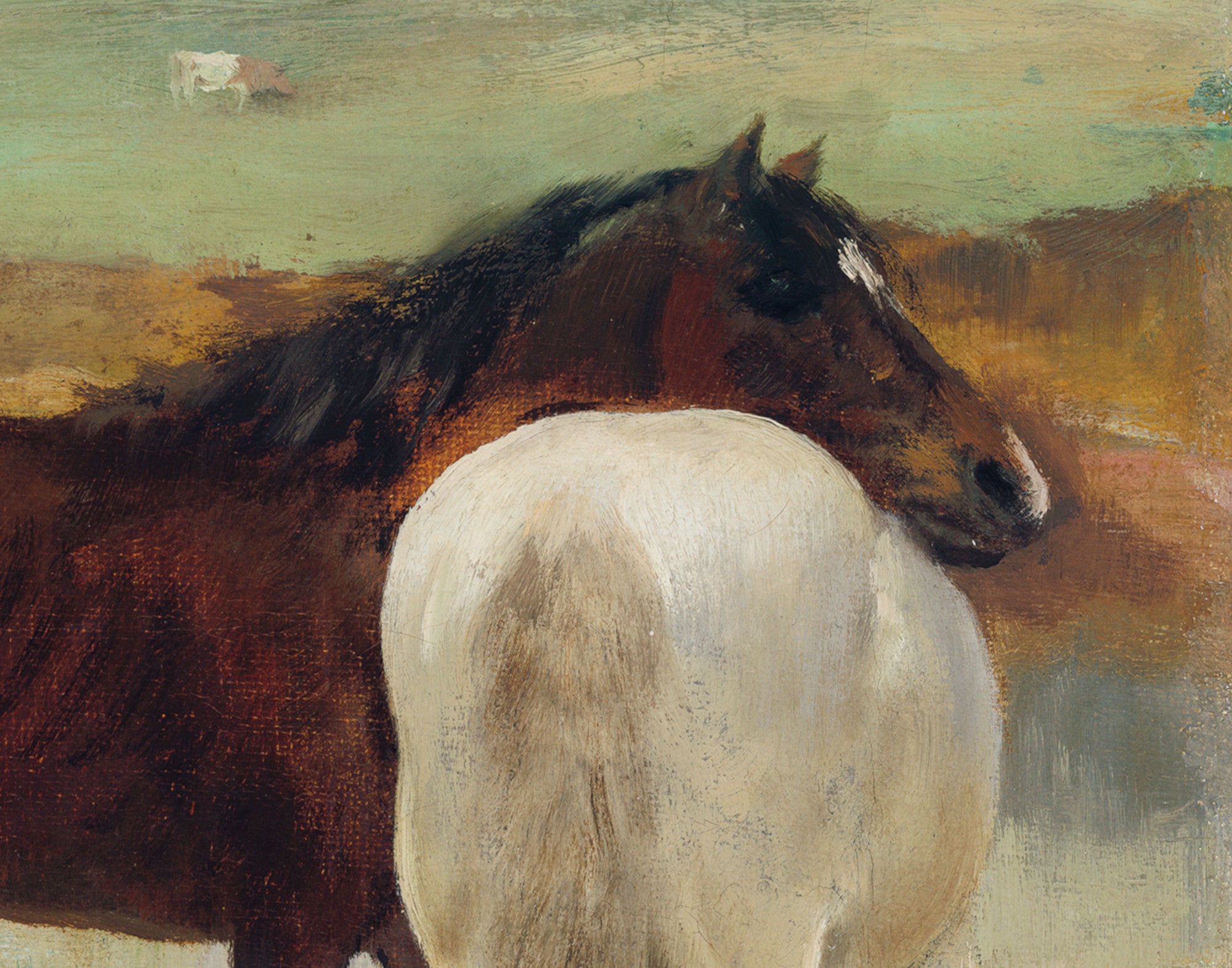 Edgar Degas, Fine Art Print : Horse in a Meadow