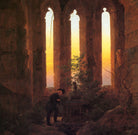 Caspar David Friedrich Fine Art Print, Hutten's Grave