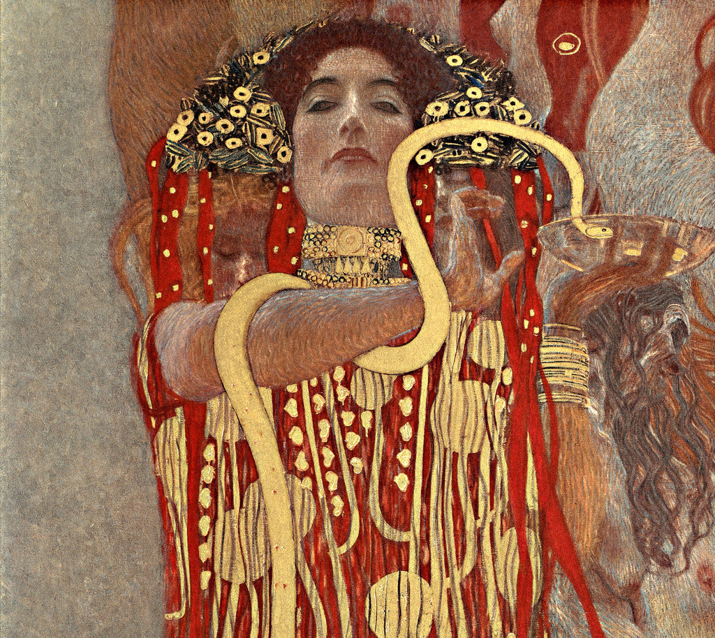 Gustav Klimt Fine Art Print, Hygieia, Goddess of Health