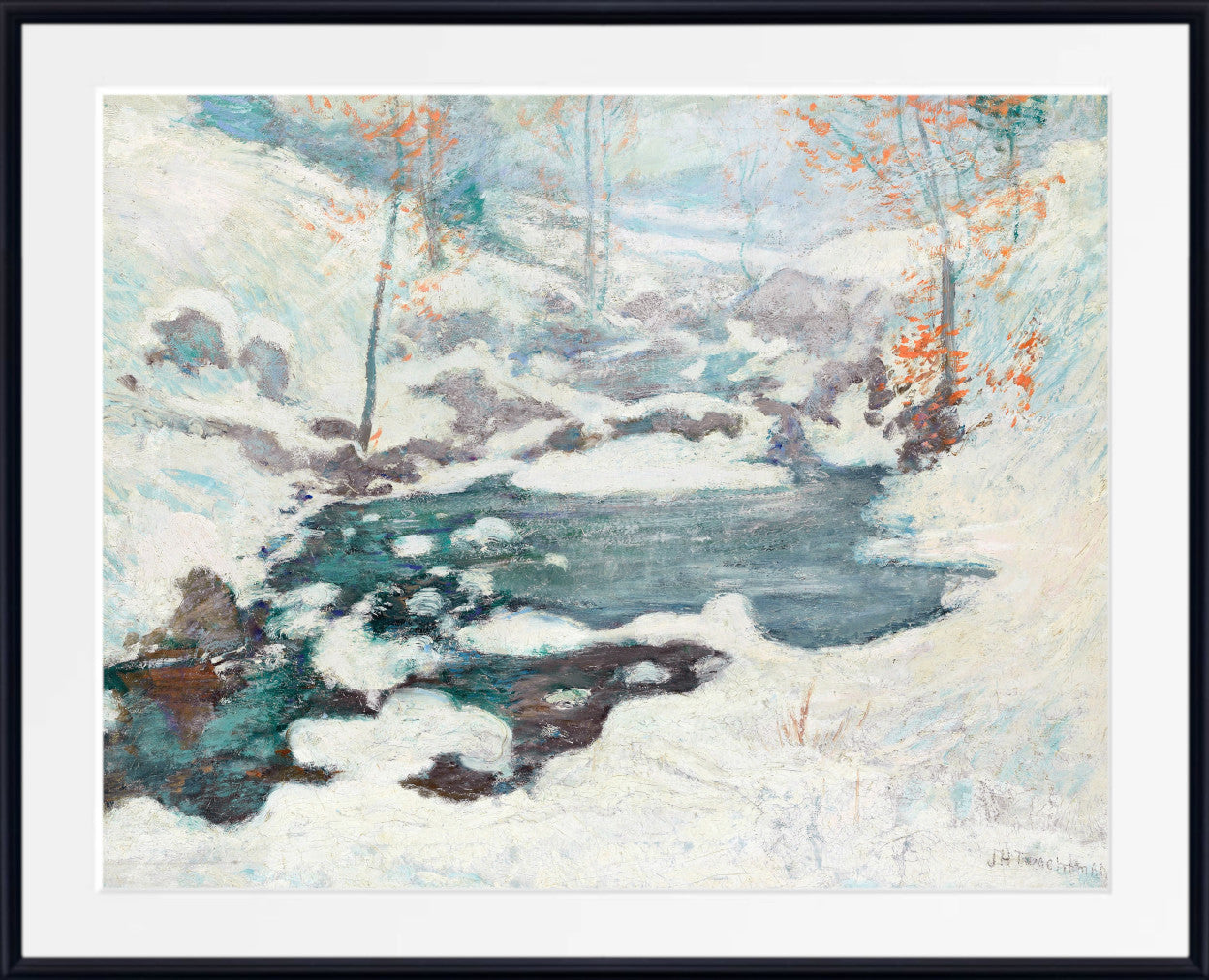 Icebound, John Henry Twachtman