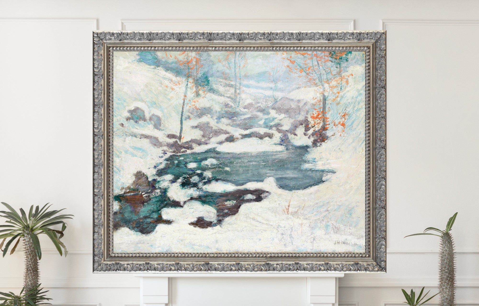 Icebound, John Henry Twachtman