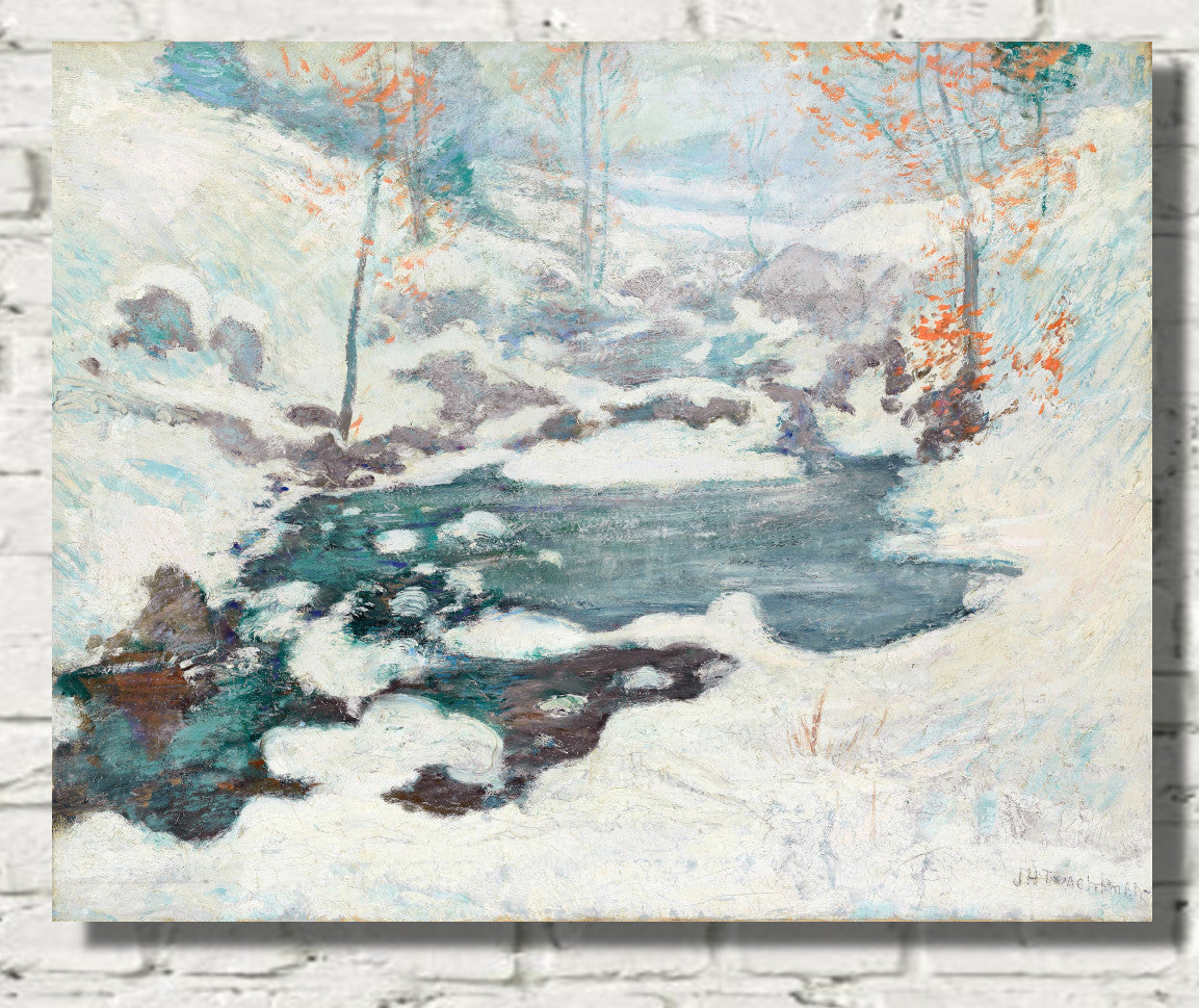 Icebound, John Henry Twachtman