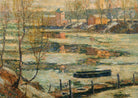 Ice in the River, Ernest Lawson Fine Art Print