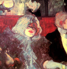 Henri de Toulouse-Lautrec Fine Art Print, In a private room at the Rat mort