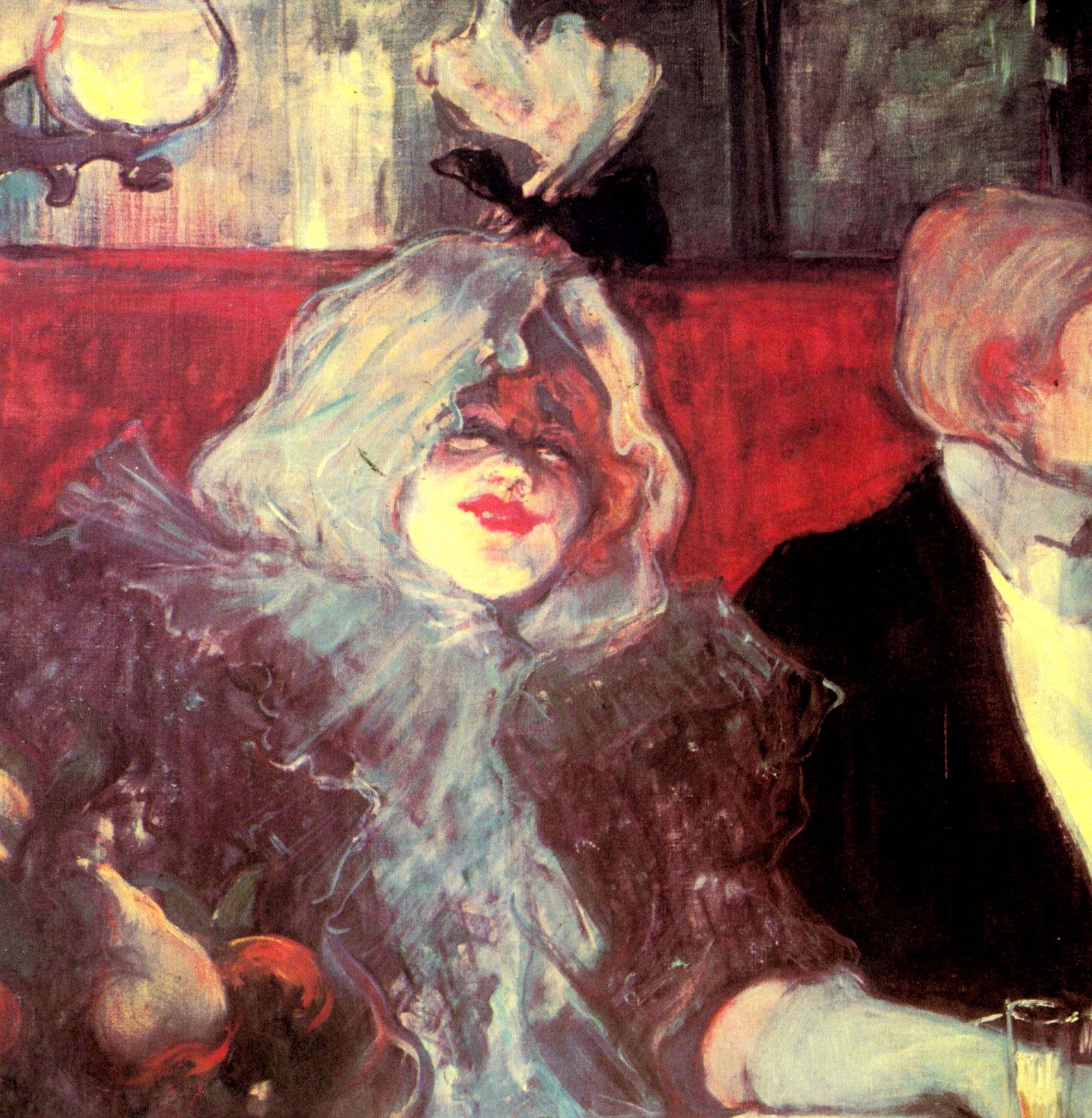 Henri de Toulouse-Lautrec Fine Art Print, In a private room at the Rat mort