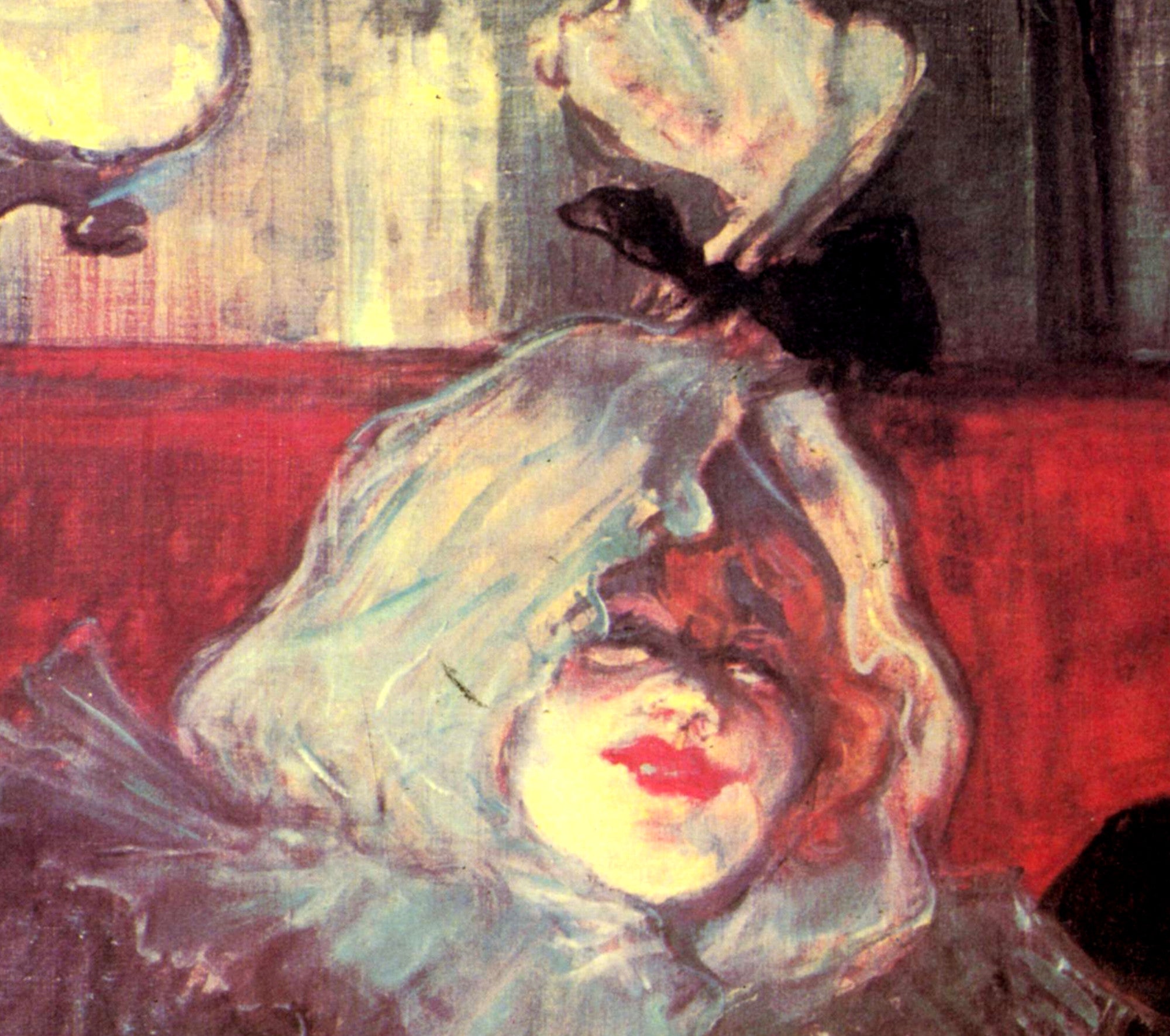 Henri de Toulouse-Lautrec Fine Art Print, In a private room at the Rat mort