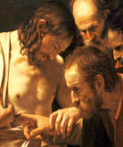 Caravaggio Baroque Fine Art Print, Incredulity of Saint Thomas