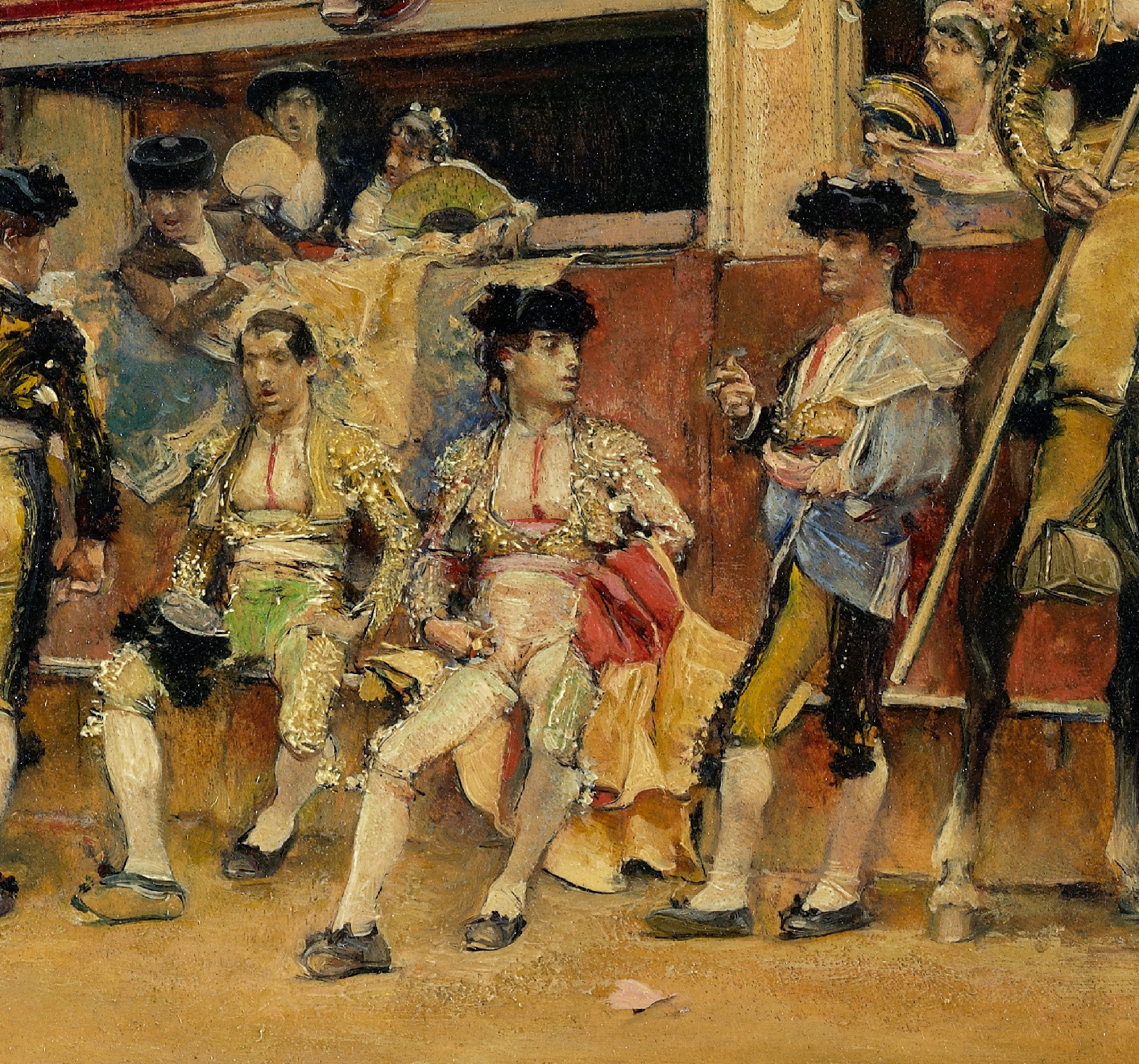 Inside The Bullring, José García Ramos Fine Art Print