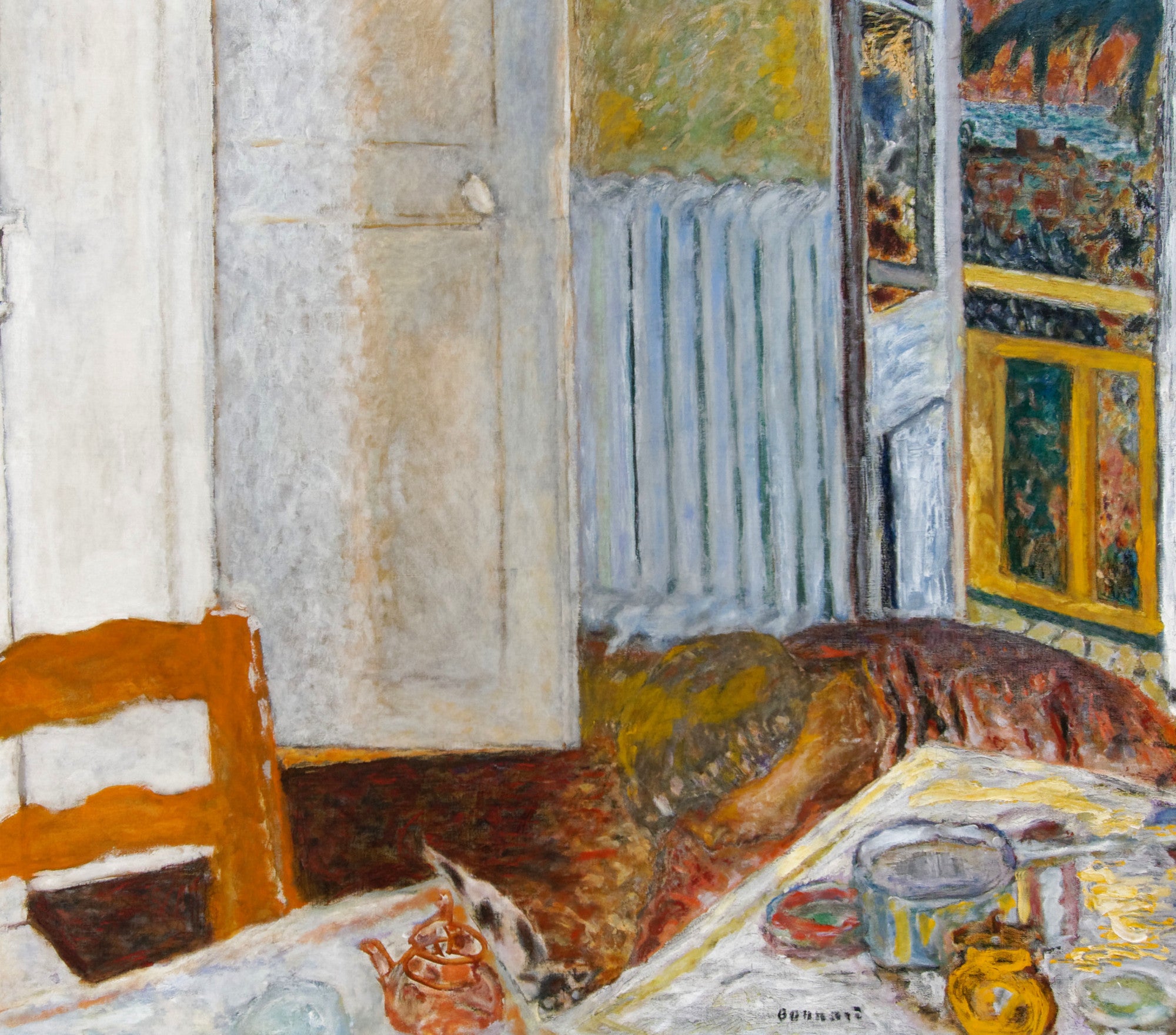 Pierre Bonnard Fine Art Print, White Interior