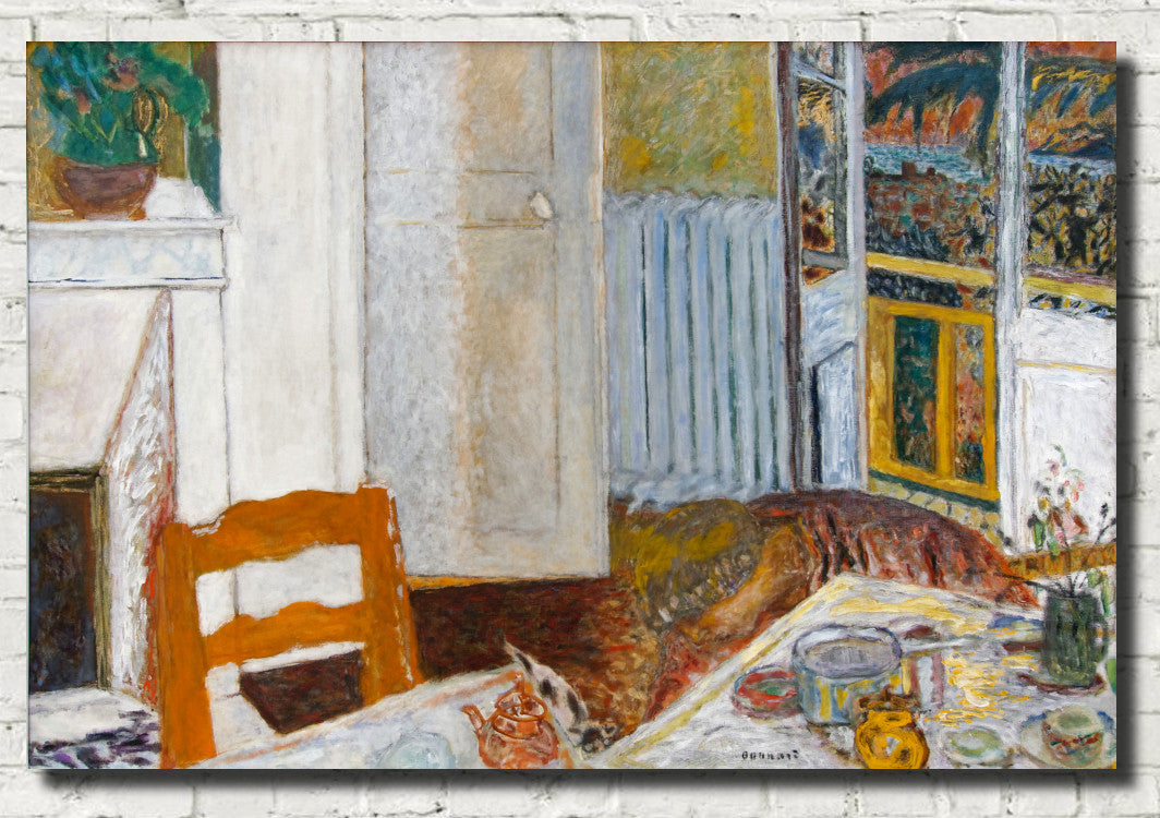 Pierre Bonnard Fine Art Print, White Interior