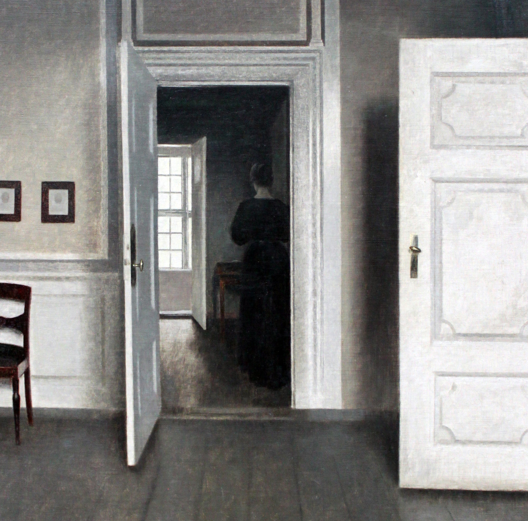Wilhelm Hammershoi Fine Art Print, Interior Strandgade 30