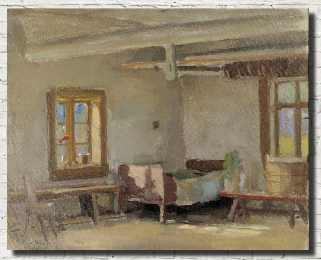 Eero Järnefelt Fine Art Print, Interior