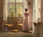 Georg Achen Fine Art Print, Interior, Liselund Castle