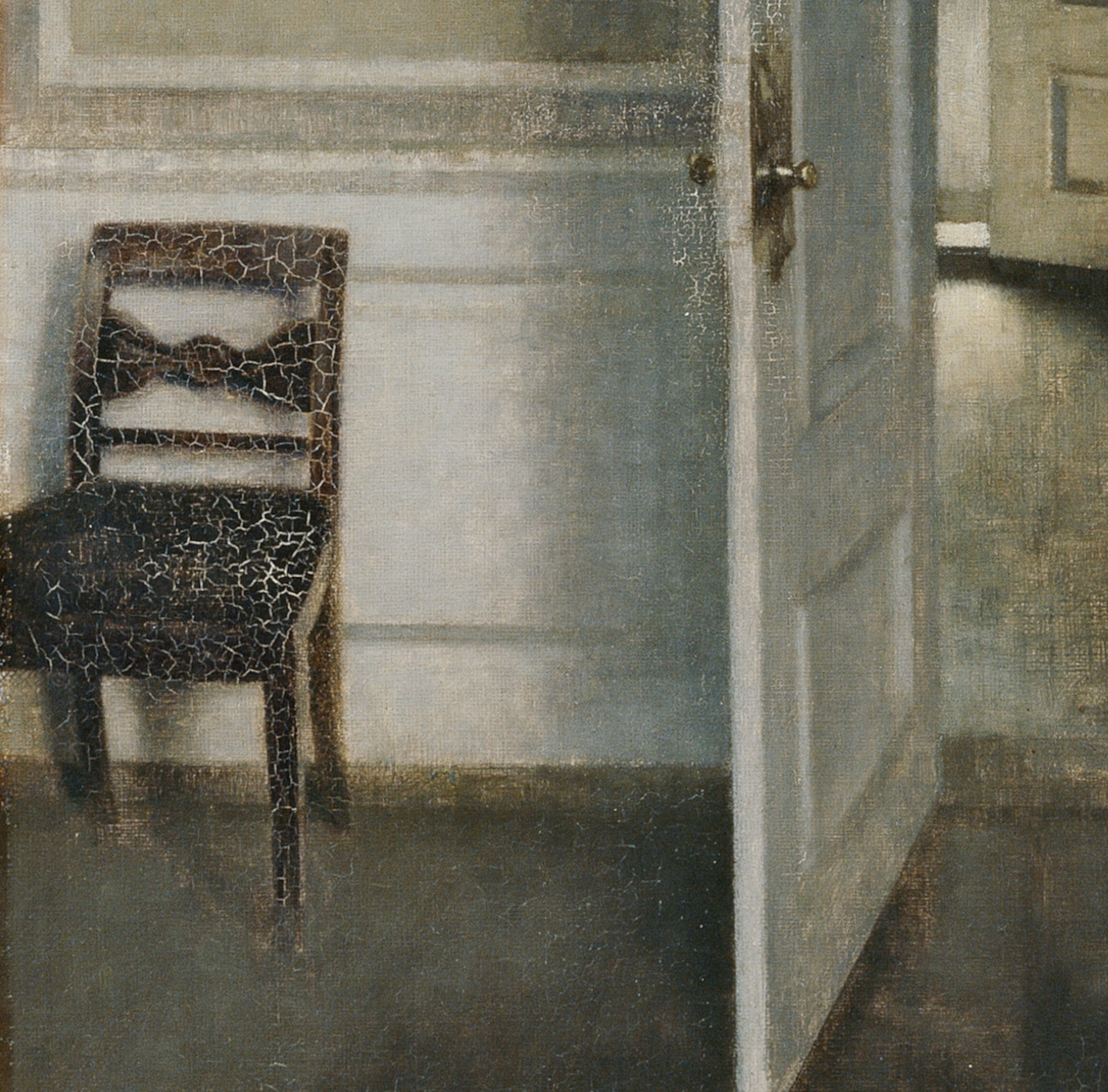 Wilhelm Hammershoi Fine Art Print, Interior, No. 30 Strandgade
