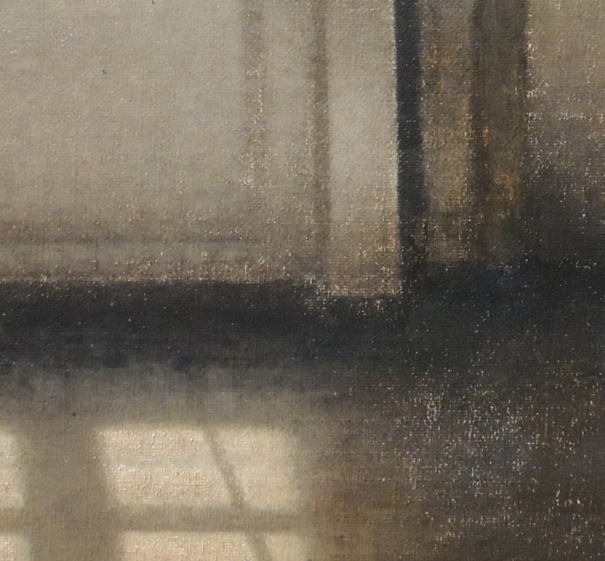 Wilhelm Hammershoi Fine Art Print,Interior, Sunlight on the Floor