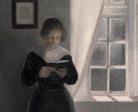 Wilhelm Hammershoi Fine Art Print, Interior from Strandgade 30