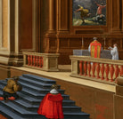 Bartholomeus van Bassen Fine Art Print, Interior of a Catholic Church